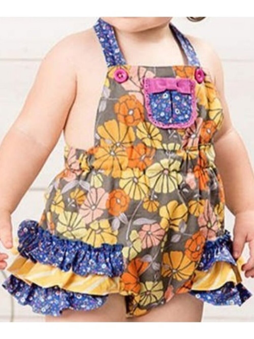 Matilda Jane Floral Bubble Romper 18-24 Months